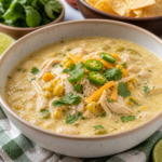 Slow Cooker Creamy White Chicken Chili