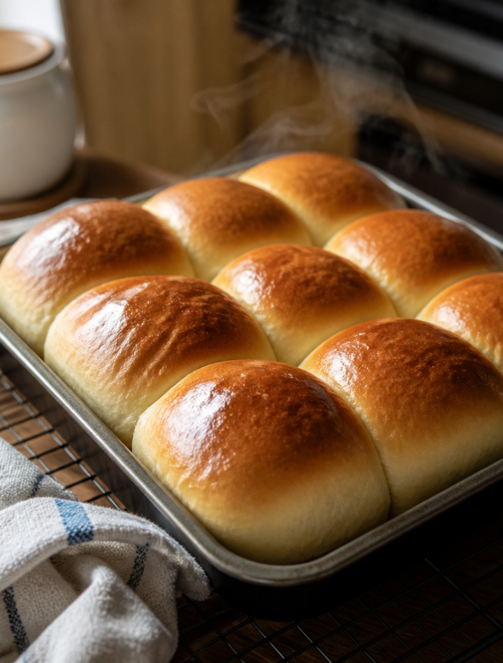 Easy Bread Machine Japanese Milk Bread for Soft Breakfast Rolls