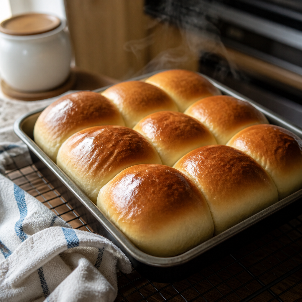 Bread Machine Japanese Milk Bread for Soft Breakfast Rolls